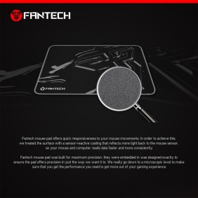 Fantech MP80, Gaming and Office Mousepad, X-Large Size: 80cmx30cmx0.3cm