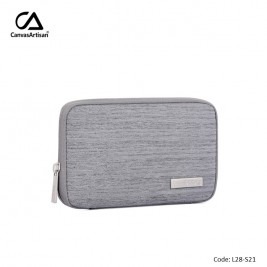 CANVASARTISAN Electronic Organizer L28-S21 Gray Pouch...