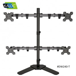 KALOC DW240-T 4 Monitor Desk Mount, Heavy Duty & Fully...