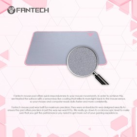 Fantech MP35 SVEN, Gaming and Office Mousepad, Medium Size: 35cmx25cmx0.4cm, Pink Sakura Edition