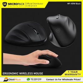 Micropack MP-V01W Ergonomic  Wireless  Mouse  Silent...