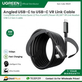 Angled USB-C to USB-C VR Link Cable...