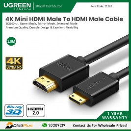4K Mini HDMI Male To HDMI Male Cable, Premium Quality,...