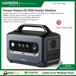PowerRoam PD 600 Power Station (680Wh Capacity, Solar...