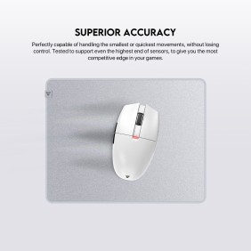 Fantech MP453 AGILE, Gaming and Office Mousepad, Large Size: 45cmx35cmx0.4cm, Light Gray