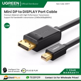 MINI DP TO DISPLAY PORT Cable UGREEN MD105 - 10477