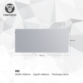 Fantech MP903 AGILE, Gaming and Office Mousepad, XX-Large Size: 90cmx40cmx0.3cm, Light Gray