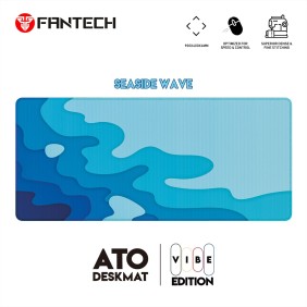 Fantech MP905 Seaside Wave, Gaming and Office Mousepad, XX-Large Size: 90cmx40cmx0.4cm