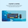 Fantech MP905 Seaside Wave, Gaming and Office Mousepad, XX-Large Size: 90cmx40cmx0.4cm