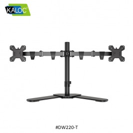 KALOC DW220-T Dual Monitor Desk Mount, Heavy Duty & Fully...