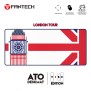 Fantech MP905 London Tour, Gaming and Office Mousepad, XX-Large Size: 90cmx40cmx0.4cm