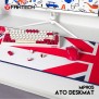 Fantech MP905 London Tour, Gaming and Office Mousepad, XX-Large Size: 90cmx40cmx0.4cm