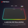 Fantech MPR350 AURORA, RGB Illumination Gaming Mousepad, ABS Plastic, Medium Size: Size: 35.5cmx25.5cmx5.5cm