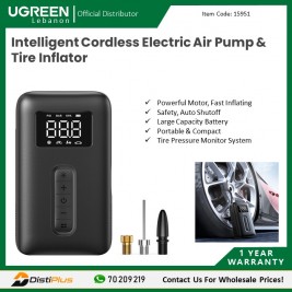 Portable Cordless Electric Air Pump & Tyre Inflator...
