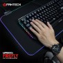 Fantech MPR800s FIREFLY, RGB Illumination Edge, Gaming Mousepad, Large Size: 78cmx30cmx0.4cm, Black