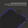 Fantech MPR800s FIREFLY, RGB Illumination Edge, Gaming Mousepad, X-Large Size: 78cmx30cmx0.4cm, Black