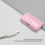 Fantech MPR800s FIREFLY, RGB Illumination Edge, Gaming Mousepad, Large Size: 78cmx30cmx0.4cm, Pink Sakura Edition