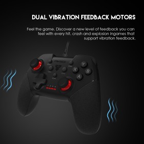 Fantech GP13 SHOOTER 2: USB Wired Gaming Controller for PC and PS3