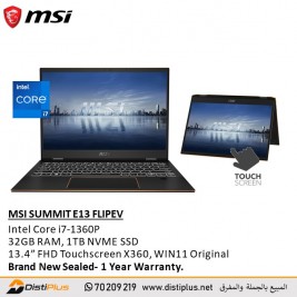 MSI SUMMIT E13 FLIPEVO  Convertible Laptop A13MT-234US