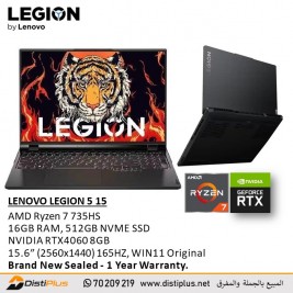 LENOVO LEGION  5 15ARP8 Gaming Laptop  83EF0002US