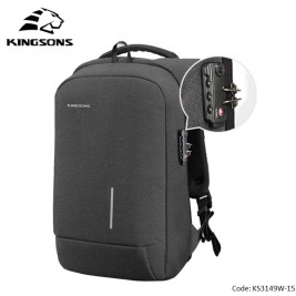 KINGSONS  Backpack with Lock Password...