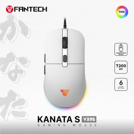 Fantech VX9S KANATA RGB Gaming Mouse (White)