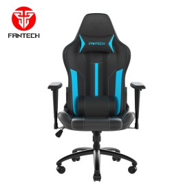 Fantech GC-191 Ergonomic & Durable Gaming Chair with 2D Armrests, Extreme Stability Metal Base and Class-4 Hydraulic Blue