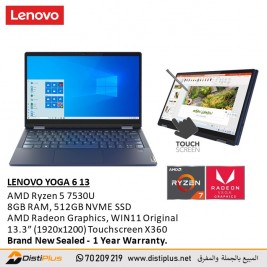 LENOVO YOGA 6 13ABR8 Convertible Laptop 83B2001VUS