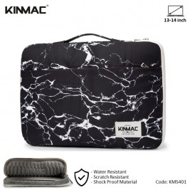 KINMAC Vertical Design Sleeve KMS401 Black Marble, Full...