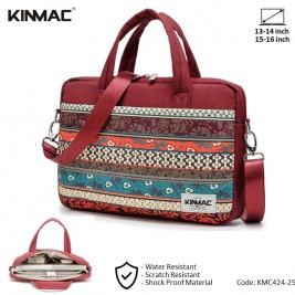 KINMAC Business Laptop Bag KMC424-25 Red Bohemian,...