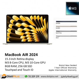 Apple MacBook Air 15.3-Inch (2024) M3, 8GB, 256GB (MRYU3,...