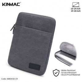 KINMAC Slim Laptop Sleeve KMS418-19 Gray THICKNESS,...