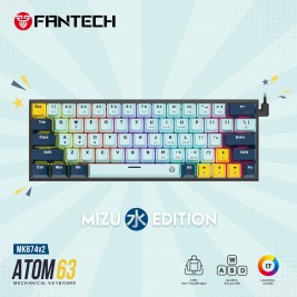 Fantech MK874V2 ATOM 63 RGB Mechanical Gaming Keyboard...