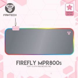 Fantech MPR800s FIREFLY Large RGB Gaming Mouse Pad  (Pink...