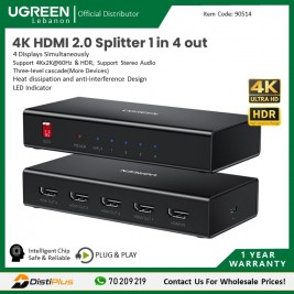 HDMI 1 in 4 Out Splitter UGREEN CM570 - 90514