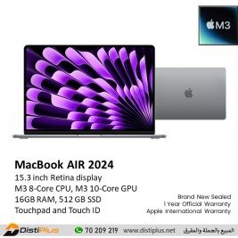 Apple MacBook Air 15.3-Inch (2024) M3, 16GB, 512GB (MXD13)