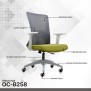 Fantech OC-B258 Ergonomic Office Chair, Lumbar support, High Density Foam & Airflow Design White