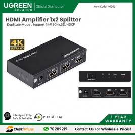 4K, HDMI Amplifier 1x2 Splitter...