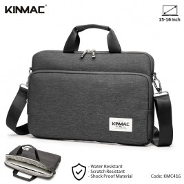 KINMAC Laptop Bag KMC416 Black, Business Design, Multiple...