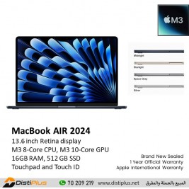 Apple MacBook Air 13.6-Inch (2024) M3, 16GB, 512GB (MXCV3...