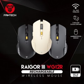 Fantech WG12R RAIGOR III Rechargeable...