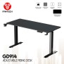 Fantech GD914 Work Station, Adjustable Height Desk with Powerful Electrical Motor and Stable Design, load up to 80KG Black