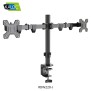 Kaloc DW220J Adjustable Horizontal Dual Monitor Arm, for Screens 17 to 27 Inches