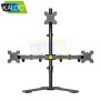 Kaloc DW230T Adjustable Triple Monitor Arm, for Screens 17 to 27 Inches