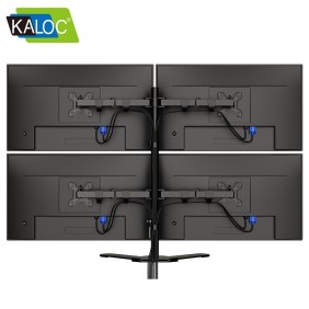 Kaloc DW240T Adjustable 4 Monitor Arm, for Screens 17 to 27 Inches