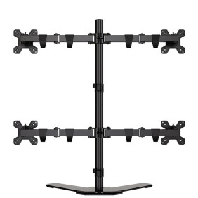 Kaloc DW240T Adjustable 4 Monitor Arm, for Screens 17 to 27 Inches