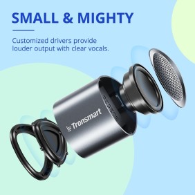 Tronsmart Nimo 5W Waterproof Bluetooth Portable Outdoor Mini Speaker, Built in Battery, up to 12 hours playtime