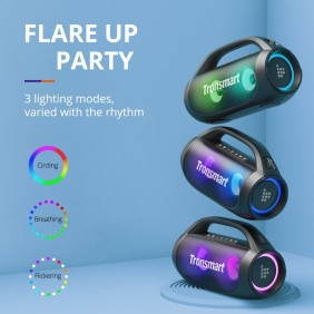 Tronsmart Bang  SE 40W Portable Party Speaker With Built in Power bank and 3 LED Modes,  up to 24 hours playtime