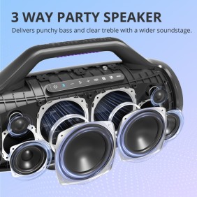 Tronsmart Bang Max  130W Portable Party Speaker With Built in Power bank and Customized LED, up to 24 hours playtime