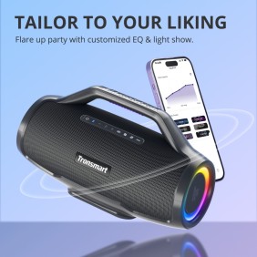 Tronsmart Bang Max  130W Portable Party Speaker With Built in Power bank and Customized LED, up to 24 hours playtime